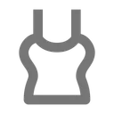 Free Unterhemd Symbol