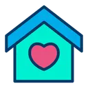 Free Heim Haus Herz Symbol