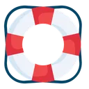 Free Unterstutzung Hilfe Rettungsring Symbol