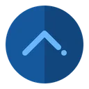 Free Up Arrow Direction Icon