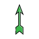 Free Arrow Up Up Arrow Icon
