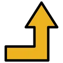 Free Up Arrow Right Up Arrow Move Icon