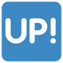 Free Up Button Mark Icon
