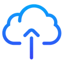 Free Upload Cloud Storage Icon
