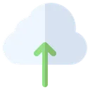 Free Upload Cloud Technology Icon