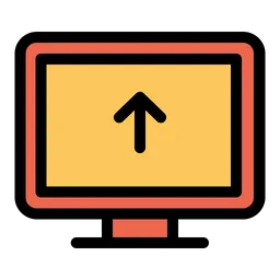 Free Upload Computer  Icon
