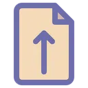 Free Upload File Document Icon