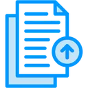 Free Upload File  Icon