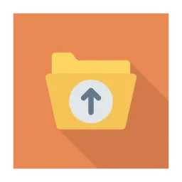 Free Upload folder  Icon