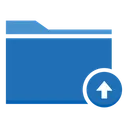 Free Upload Folder Upload Data Folder Icon
