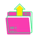 Free Upload Folder  Icon