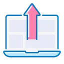 Free Upload Arrow Up Icon