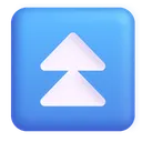 Free Up Button Color Icon