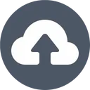 Free Upload in cloud  Icon