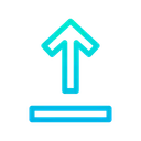 Free Upload Uploaded Online Icon
