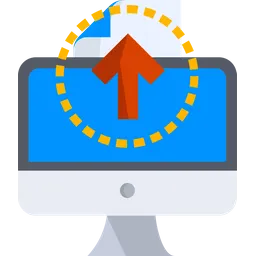 Free Uploud Data  Icon