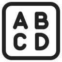 Free Latin Uppercase High Icon