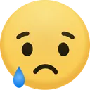 Free Upset Emoji  Icon