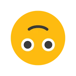 Free Upside Down Face Emoji Icon