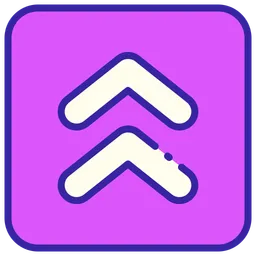 Free Upward Indicator  Icon