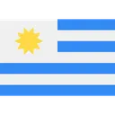 Free Uruguai Uruguai Bandeira Mundial Ícone