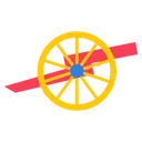 Free USA Gettysburg Kanone  Symbol