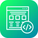 Free Usabilidad Sitio Editor Icono