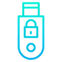 Free Lock Usb Secure Usb Secure Pendrive Icon