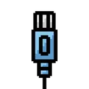 Free Usb B Connector Icon