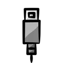 Free Usb Mini A Connector Icon