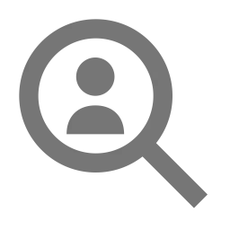Free Search User  Icon