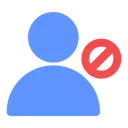 Free User Block Icon