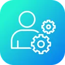 Free User Employee Management Icon