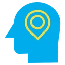 Free User Location Human Location Mind Icon