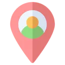 Free User Location Map Icon