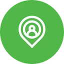 Free User Pin Marker Icon
