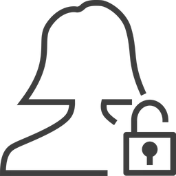 Free User Lock  Icon