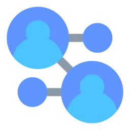 Free User network Logo Icon
