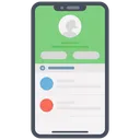 Free Mobile App User Profile User App Icon