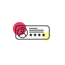 Free User Rating Rating Feedback Icon