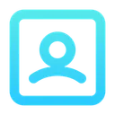 Free User square  Icon