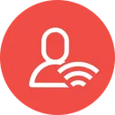 Free User Wifi Wireless Icon