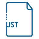 Free Ust File Document Icon