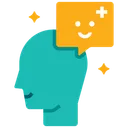 Free Usuario Otimista Humano Pensando Ícone
