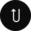 Free Uturn  Icon