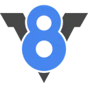 Free V Technology Logo Social Media Logo Icon