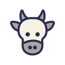 Free Vaca Calor Animal Icono