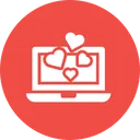 Free Valentine Love Chat Icon