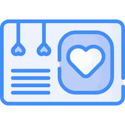 Free Valentine Card  Icon