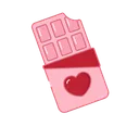 Free Sweet Chocolate Valentine Icon